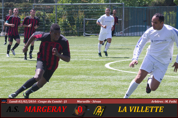 A.S. Margeray - La Villette / Coupe du Comité - J1
