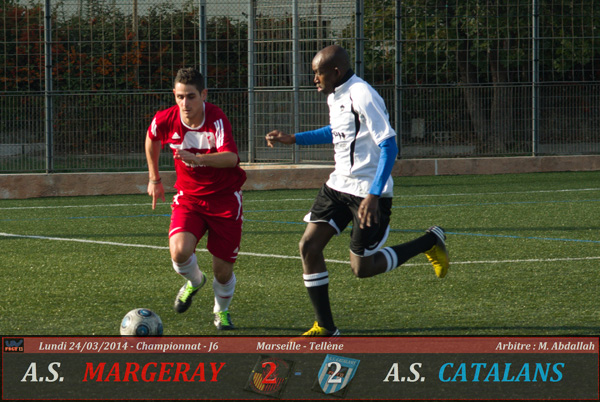 A.S. Margeray - A.S. Catalans / Championnat - Phase 2 - J6